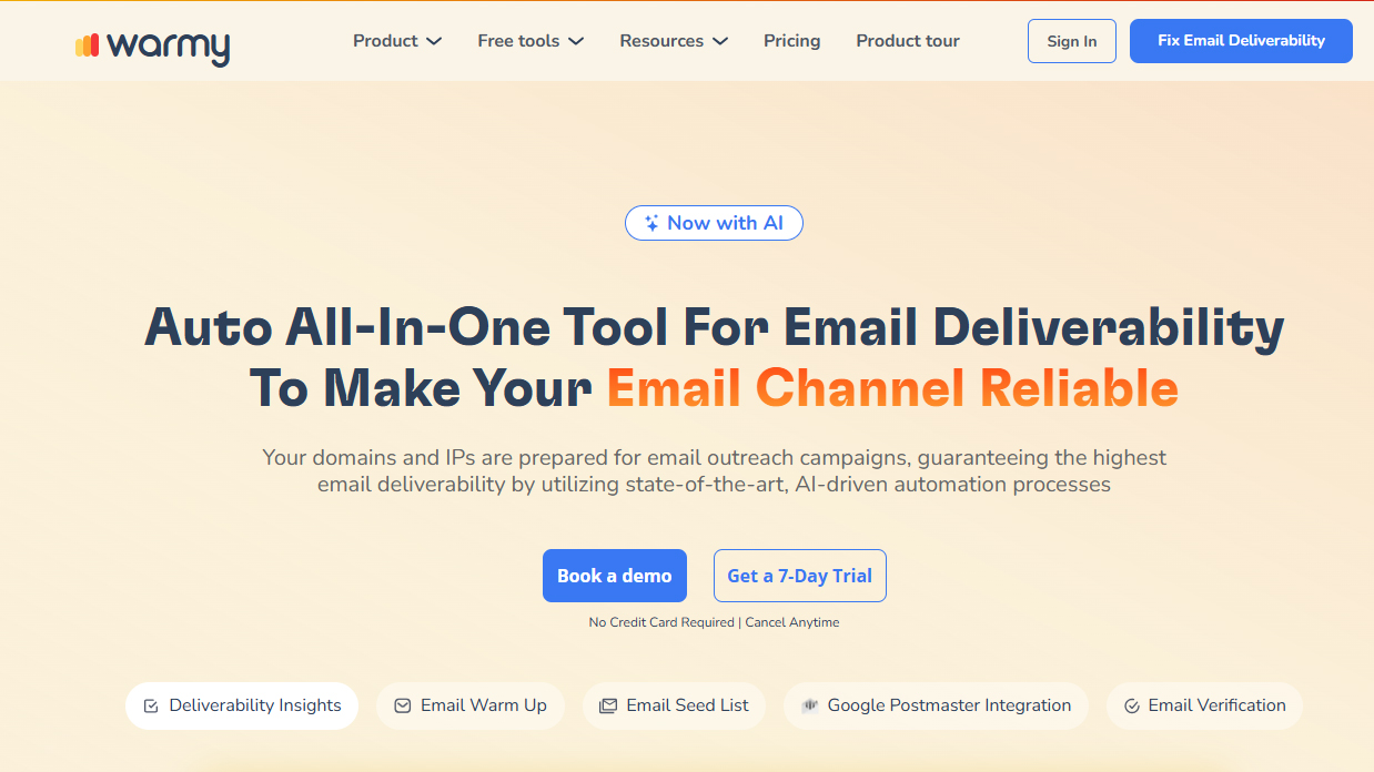 Warmy.io Email Deliverability